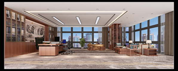 我司中標華英股份辦公樓裝修工程設計項目